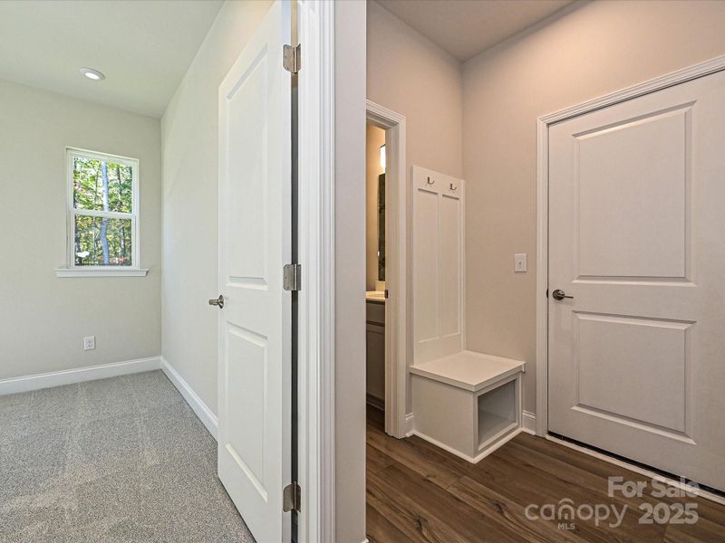 Drop Zone at Garage Entry For Added Convenience. Drop Zone at Garage Entry For Added Convenience.