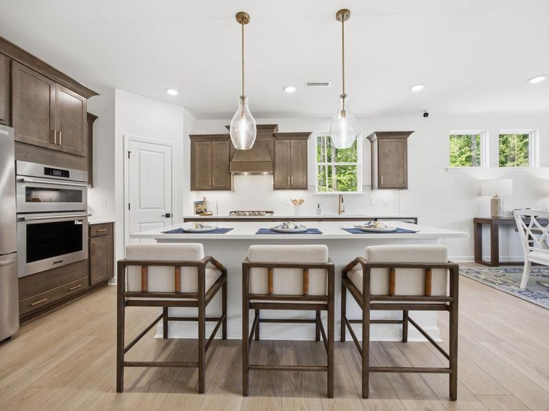 Representative furnished interior of a home built from the The Ashport G by Davidson Homes LLC in Enclave at Belmont, Belmont (Image 32).