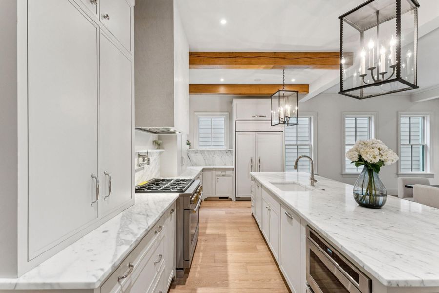 Furnished interior view inside a new home in , Charleston (Image 30).