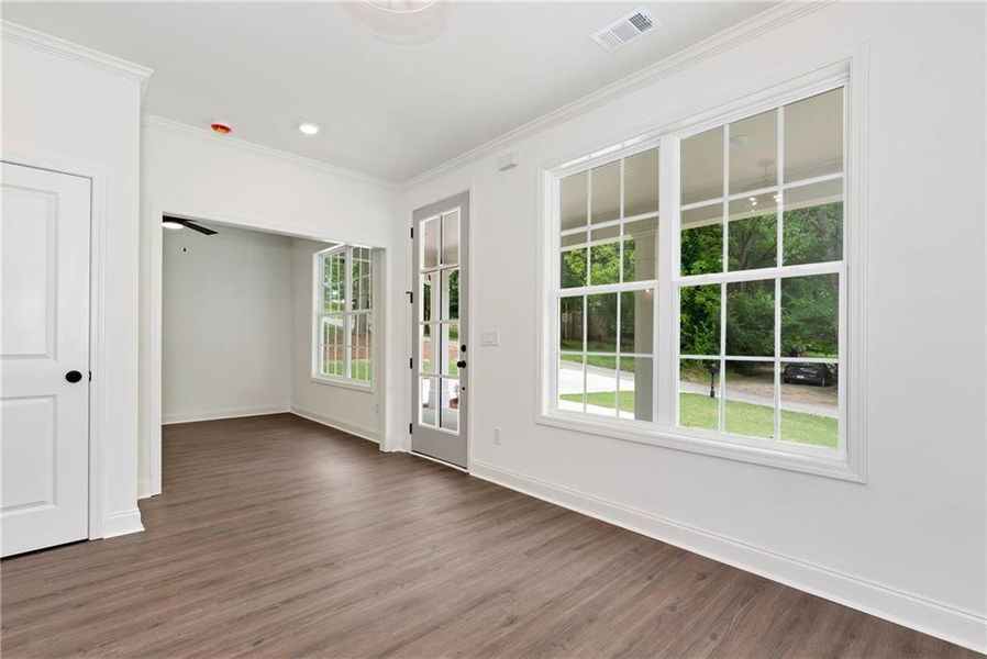 Spacious, unfurnished interior of a new home in , Commerce (Image 45).