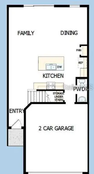 2D floor plan layout of this home in , Parrish, FL (Image 3).