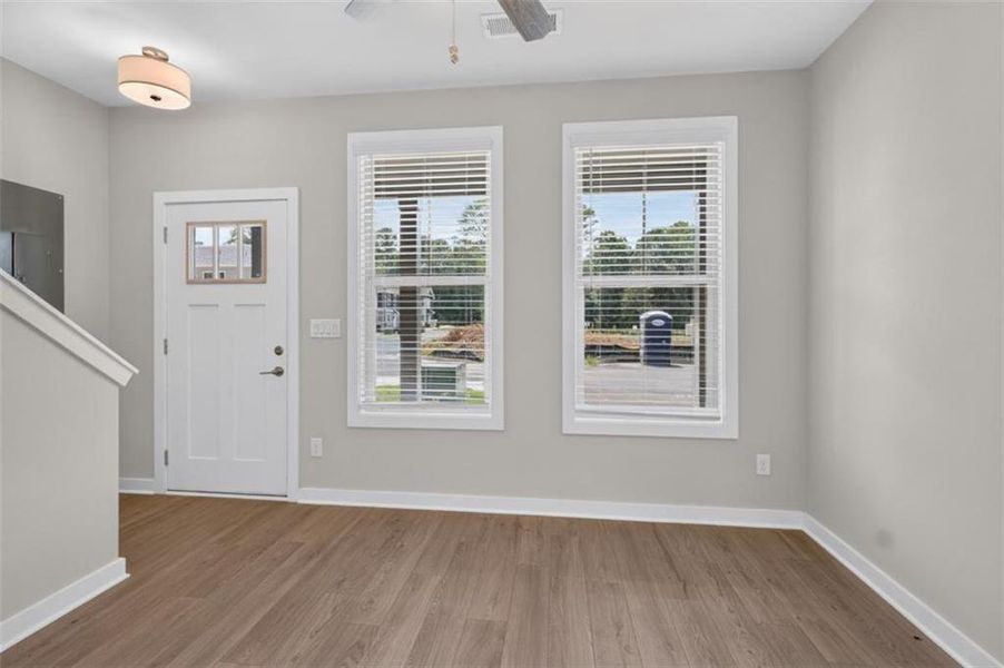 Spacious, unfurnished interior of a new home in The Cottages at East Lanier, Fayetteville (Image 12).