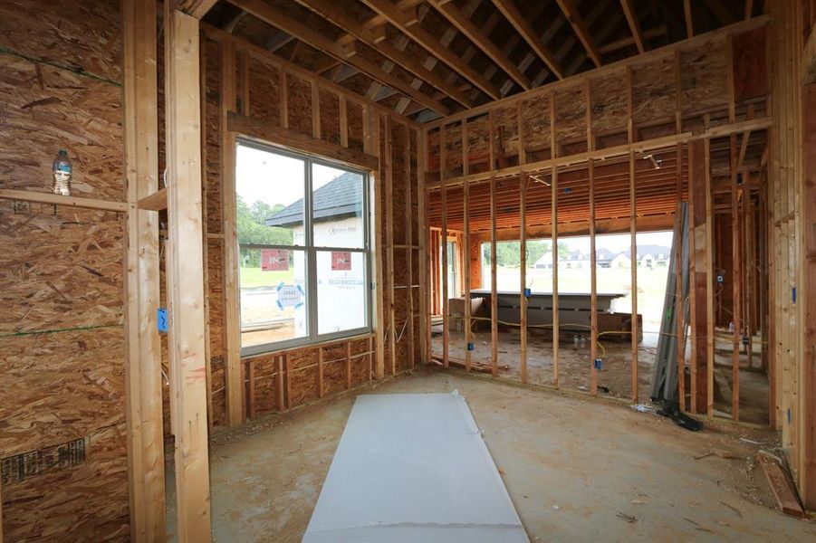 In-progress construction of a new home in , Tyler, TX (Image 2).