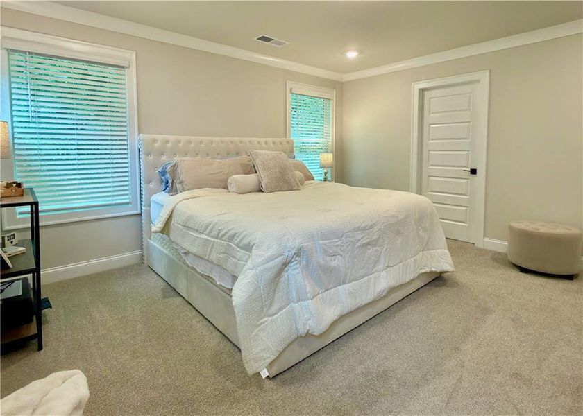 Furnished interior view inside a new home in , Cumming (Image 27).