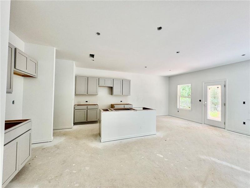 In-progress construction of a new home in Eastlyn Crossing, Flowery Branch, GA (Image 17).