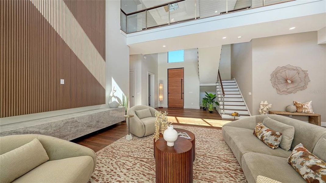 Furnished interior view inside a new home in , Sarasota (Image 48).