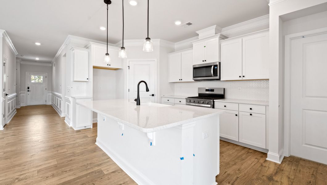Furnished interior view inside a new home in The Villas at Pine Valley, Boiling Springs (Image 7).