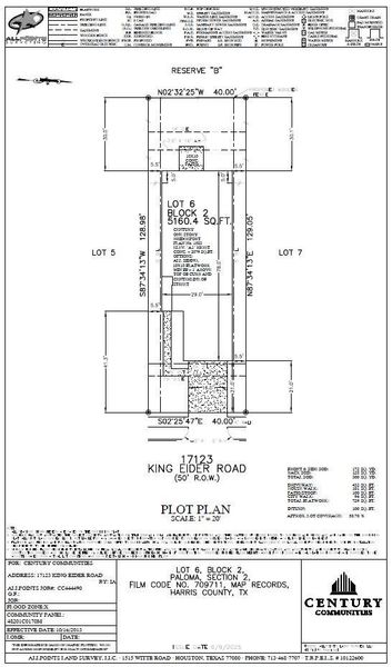 2D floor plan layout of this home in Lonestar Collection at Paloma at Sanford Farms, Waller, TX (Image 2).