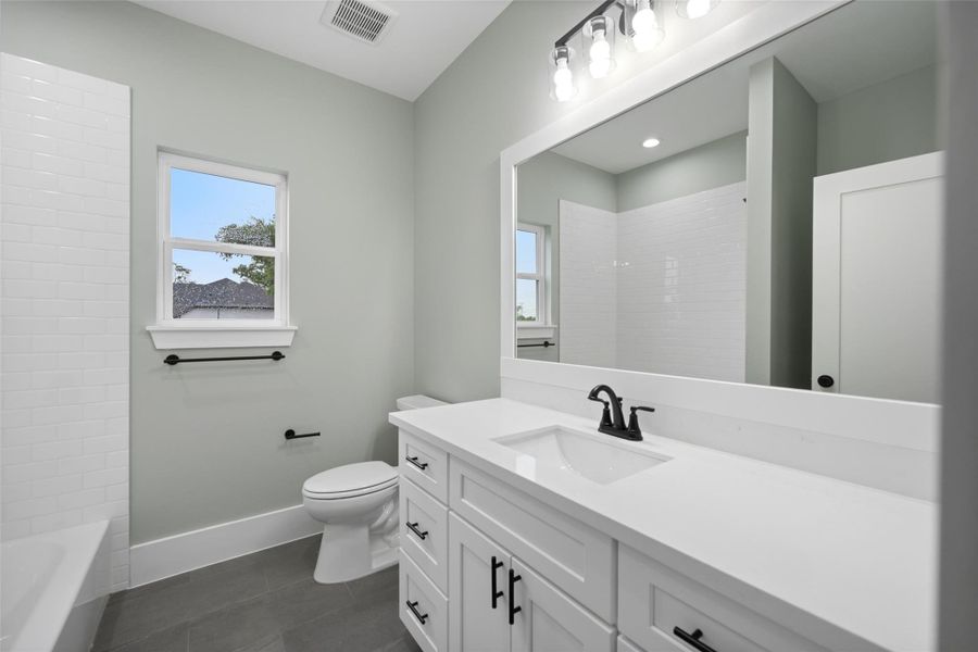 Furnished interior view inside a new home in , Houston (Image 7).