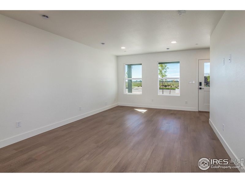 LIVING ROOM AND DINING ROOM