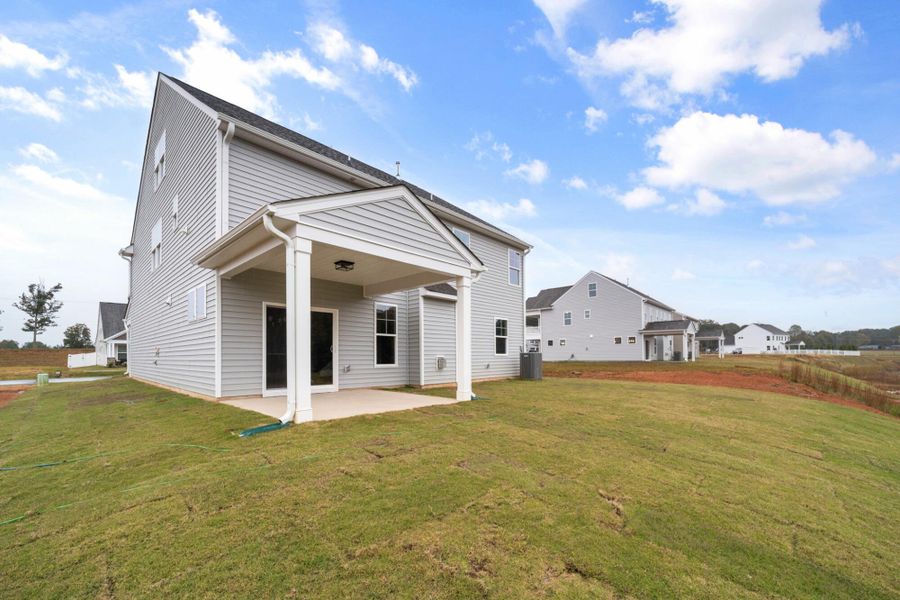 Exterior details and patio area of a home in Monterra, Kernersville (Image 3).