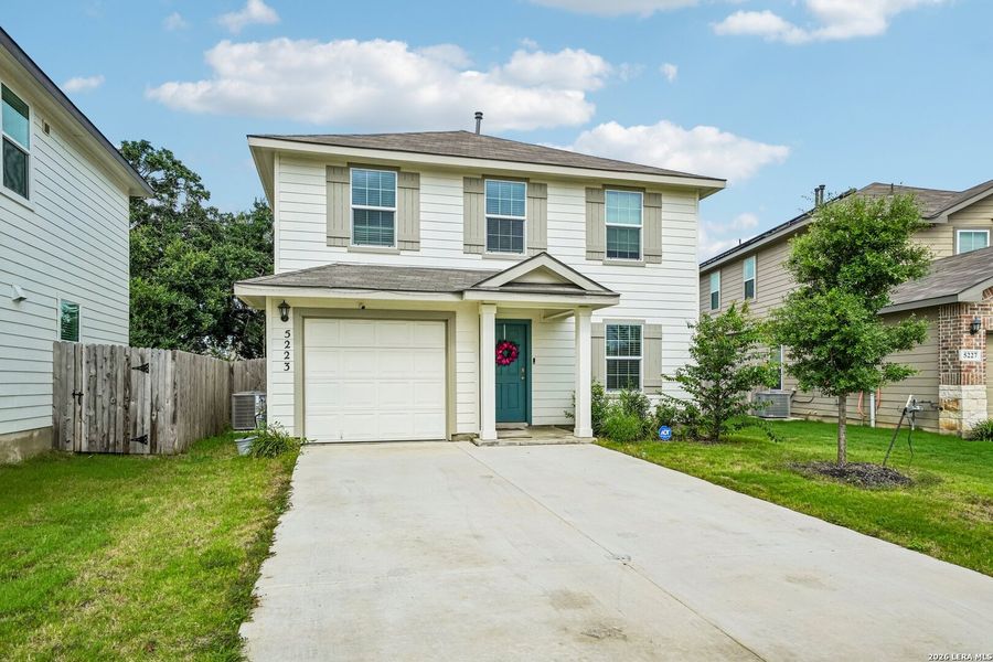 Front exterior of a new home in , San Antonio, TX, highlighting curb appeal (Image 1). Front exterior of a new home in , San Antonio, TX, highlighting curb appeal (Image 1).