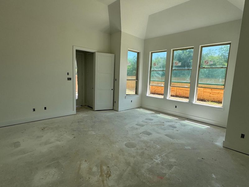 In-progress construction of a new home in Legacy, League City, TX (Image 23).
