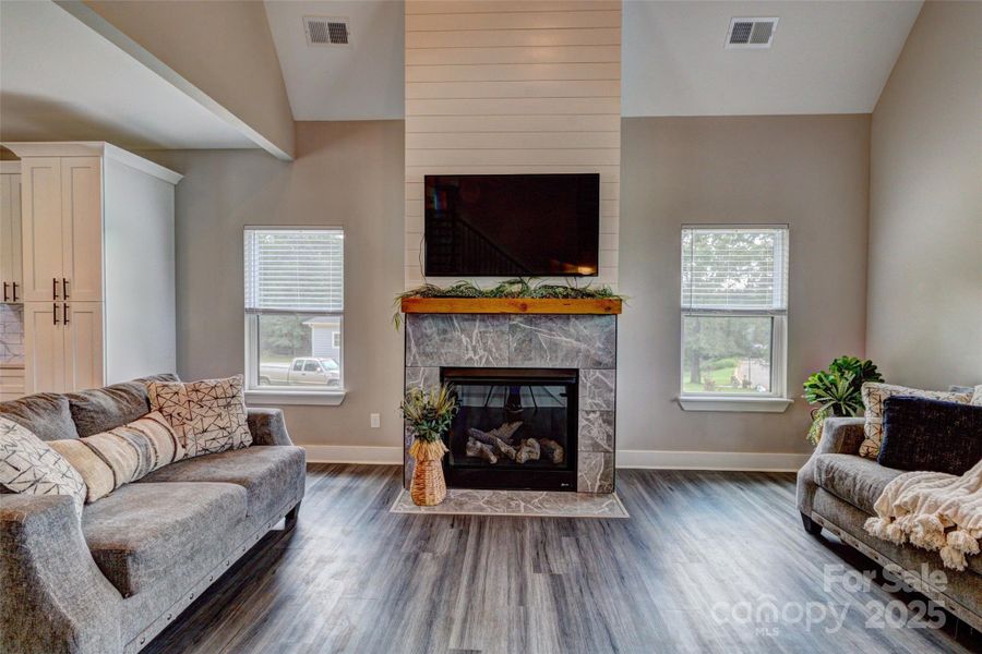 Furnished interior view inside a new home in , Shelby (Image 3). Furnished interior view inside a new home in , Shelby (Image 3).