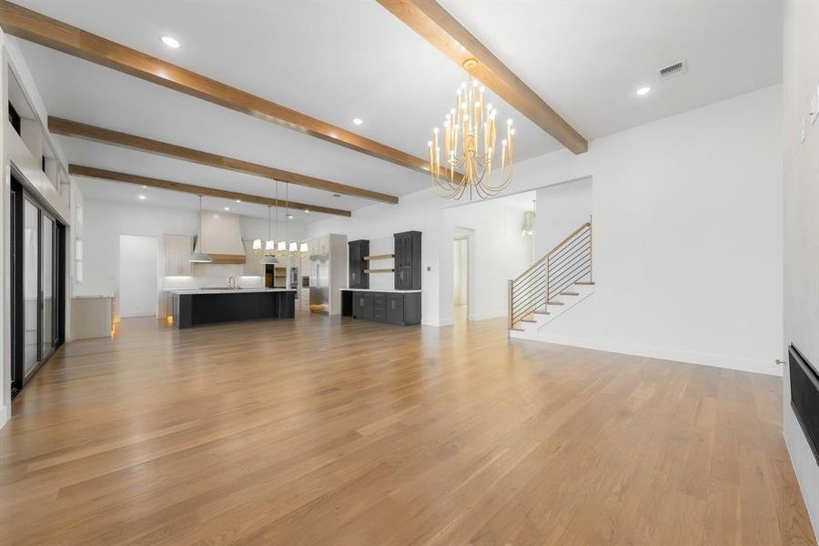 Spacious, unfurnished interior of a new home in The Resort on Eagle Mt. Lake, Fort Worth (Image 28).