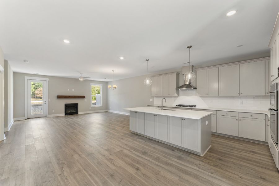 Furnished interior view inside a new home in Landing at Clemson Marina, Seneca (Image 3). Furnished interior view inside a new home in Landing at Clemson Marina, Seneca (Image 3).