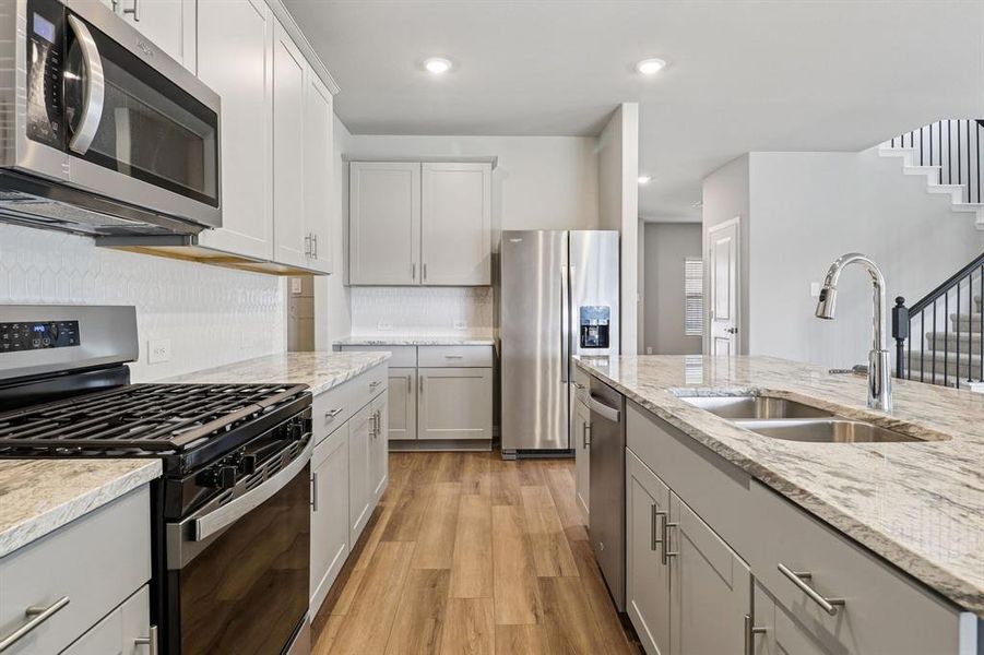 Photo is not of the actual home, but is an inspirational photo of builder’s model home and may depict options, furnishings, and/or decorator features that are not included.