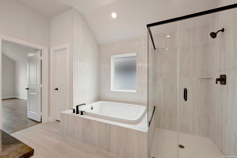 Furnished interior view inside a new home in The Crossvine 55’, Schertz (Image 13).