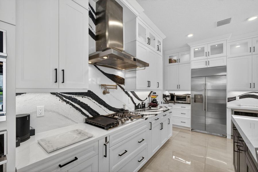 Furnished interior view inside a new home in , The Acreage (Image 47). Furnished interior view inside a new home in , The Acreage (Image 47).