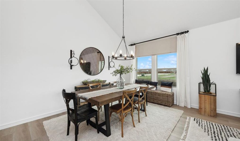 Furnished interior view inside a new home in Caldwell Lakes, Dallas (Image 15).
