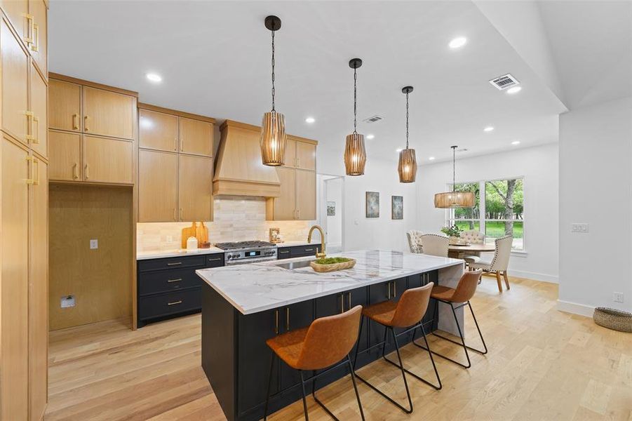 Furnished interior view inside a new home in , Weatherford (Image 8).