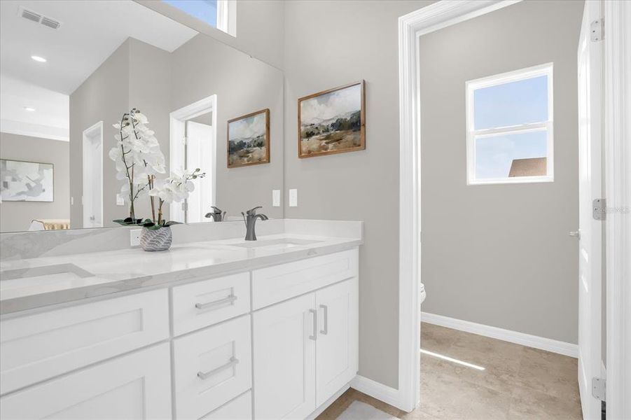 Not the actual home. Photos are of a similar floorplan. Interior/Exterior colors and features may vary.