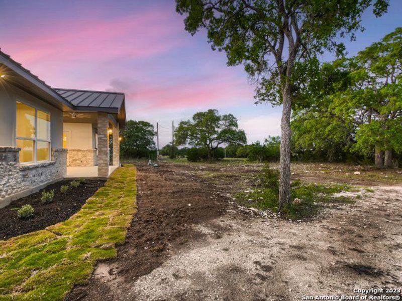 Exterior details and patio area of a home in , Boerne (Image 3).