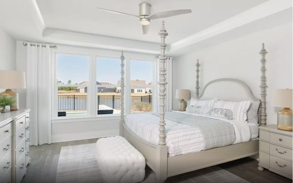 Furnished interior view inside a new home in Sun City Peachtree, Griffin (Image 4).