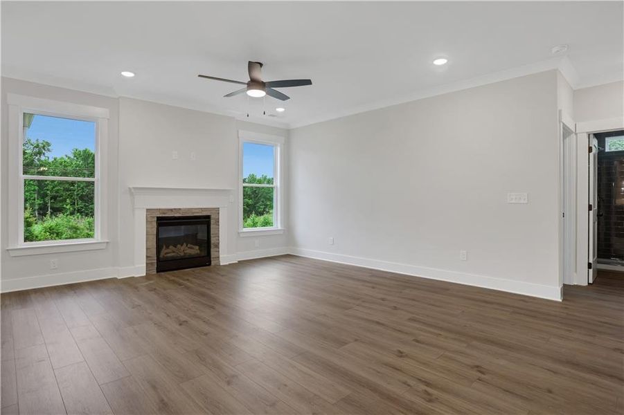 Spacious, unfurnished interior of a new home in Marble Tree, Ball Ground (Image 23).