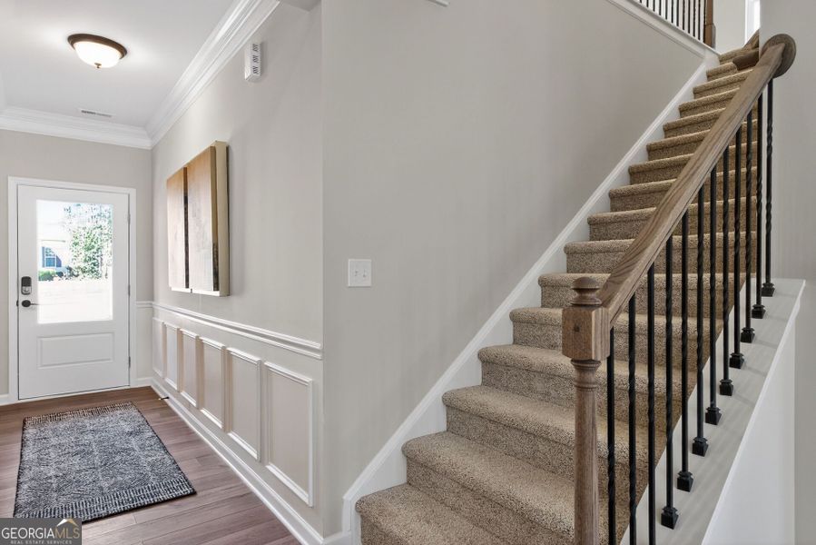 Spacious, unfurnished interior of a new home in Bryson Farms, Byron (Image 17).