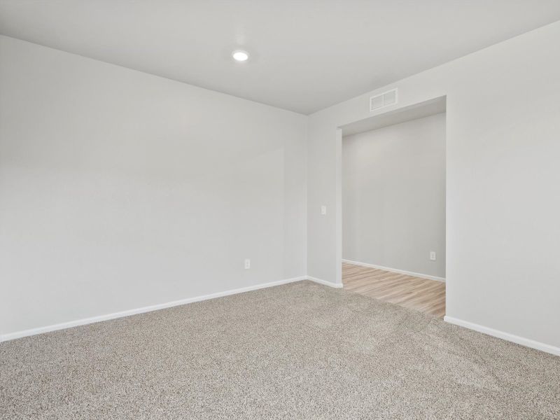 Spacious, unfurnished interior of a new home in Poudre Heights: The Lakes Collection, Windsor (Image 13). Spacious, unfurnished interior of a new home in Poudre Heights: The Lakes Collection, Windsor (Image 13).