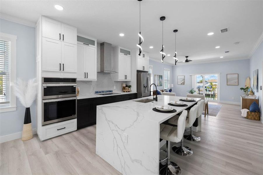 Furnished interior view inside a new home in , Hernando Beach (Image 10).