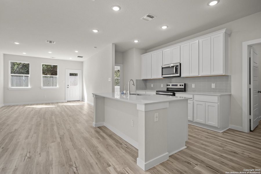 Furnished interior view inside a new home in Rosemont Hill, San Antonio (Image 10).