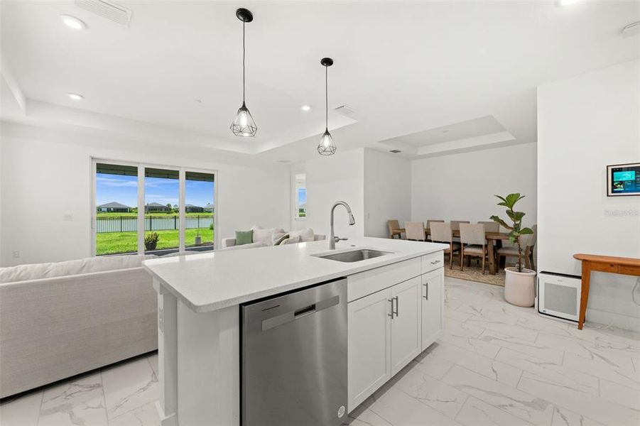 Furnished interior view inside a new home in , Punta Gorda (Image 6).