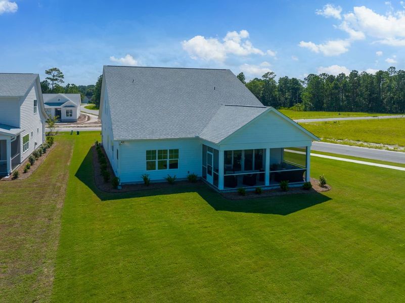 Representative exterior photo of a completed home built from the Scout by Bill Clark Homes in Riverside Cove, Wilmington, NC (Image 32).