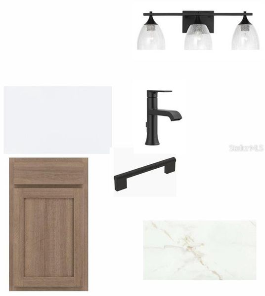 Sample of building materials used in homes in Coasterra, Palmetto (Image 5).
