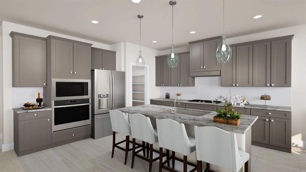 Furnished interior view inside a new home in Cottage Collection at Harvest, Argyle (Image 10). Furnished interior view inside a new home in Cottage Collection at Harvest, Argyle (Image 10).