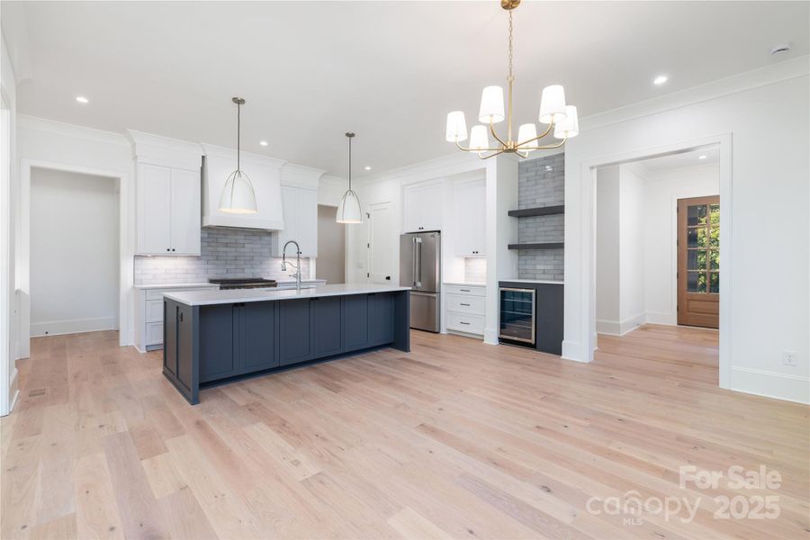 Furnished interior view inside a new home in , Charlotte (Image 8).