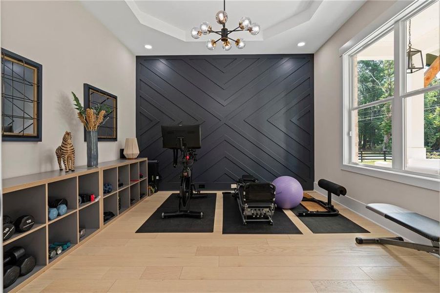 Furnished interior view inside a new home in , Lawrenceville (Image 58).