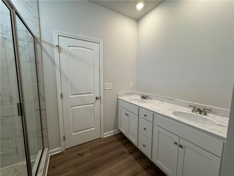 Furnished interior view inside a new home in The Reserve at Willow Oaks, Canton (Image 5).