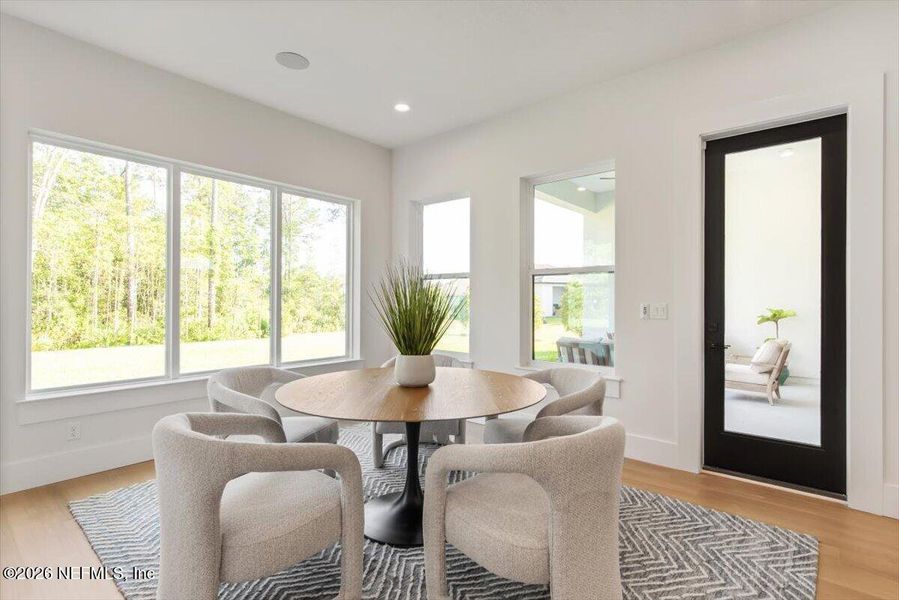 Furnished interior view inside a new home in Tamaya, Jacksonville (Image 14).