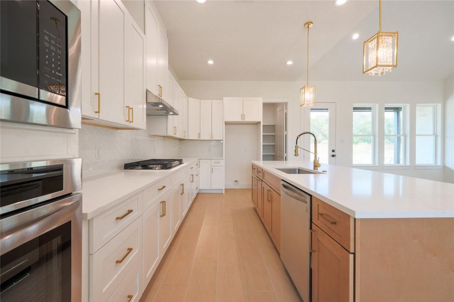 Furnished interior view inside a new home in , Dayton (Image 3).