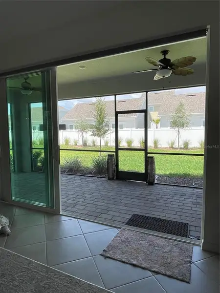 Exterior details and patio area of a home in , Venice (Image 2). Exterior details and patio area of a home in , Venice (Image 2).
