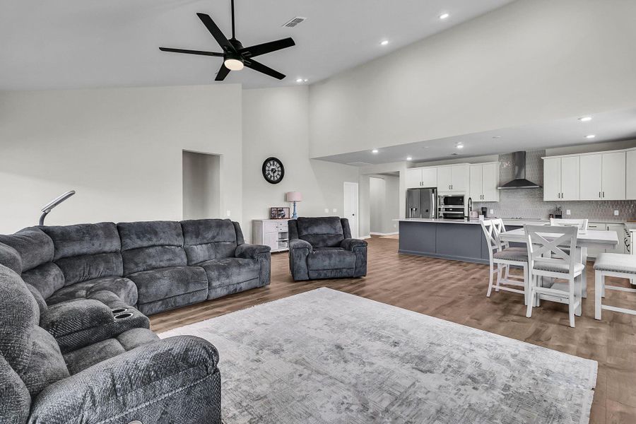 Furnished interior view inside a new home in The Groves of Berkeley, Moncks Corner (Image 37).