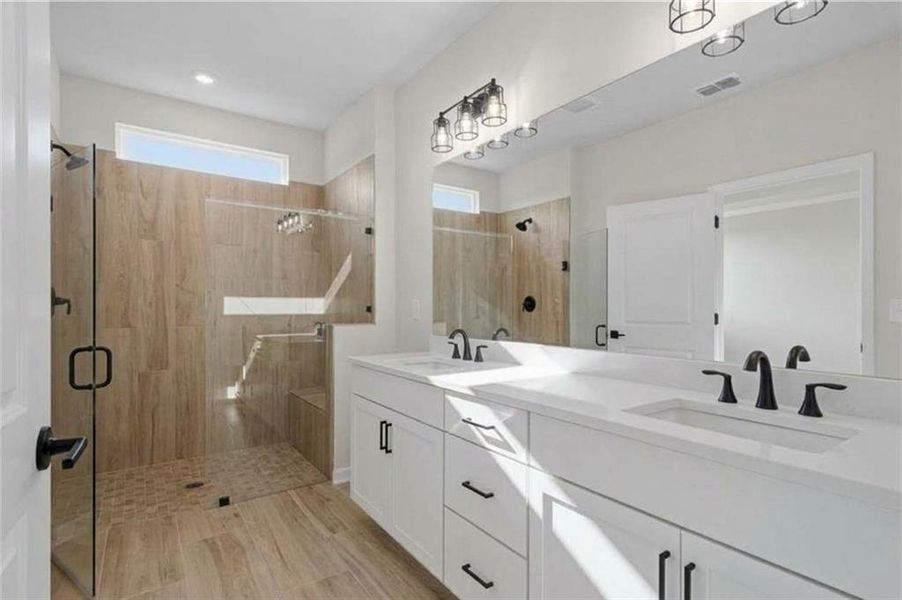 Furnished interior view inside a new home in , Loganville (Image 5).