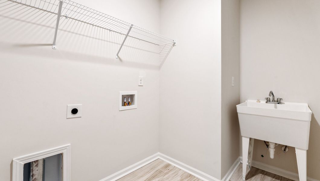 Representative furnished interior of a home built from the SUMMIT by D.R. Horton in Whitehawk Meadows, Travelers Rest (Image 13).