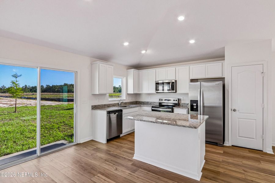 Furnished interior view inside a new home in , Jacksonville (Image 6).