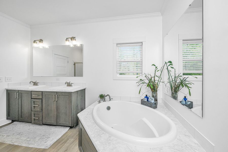 Furnished interior view inside a new home in , Cottageville (Image 17).