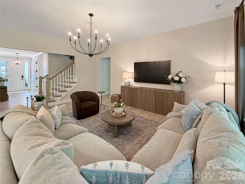 Furnished interior view inside a new home in , Mooresville (Image 14).
