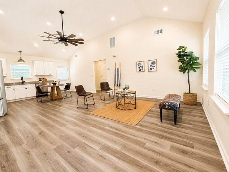 Furnished interior view inside a new home in , Gainesville (Image 4).